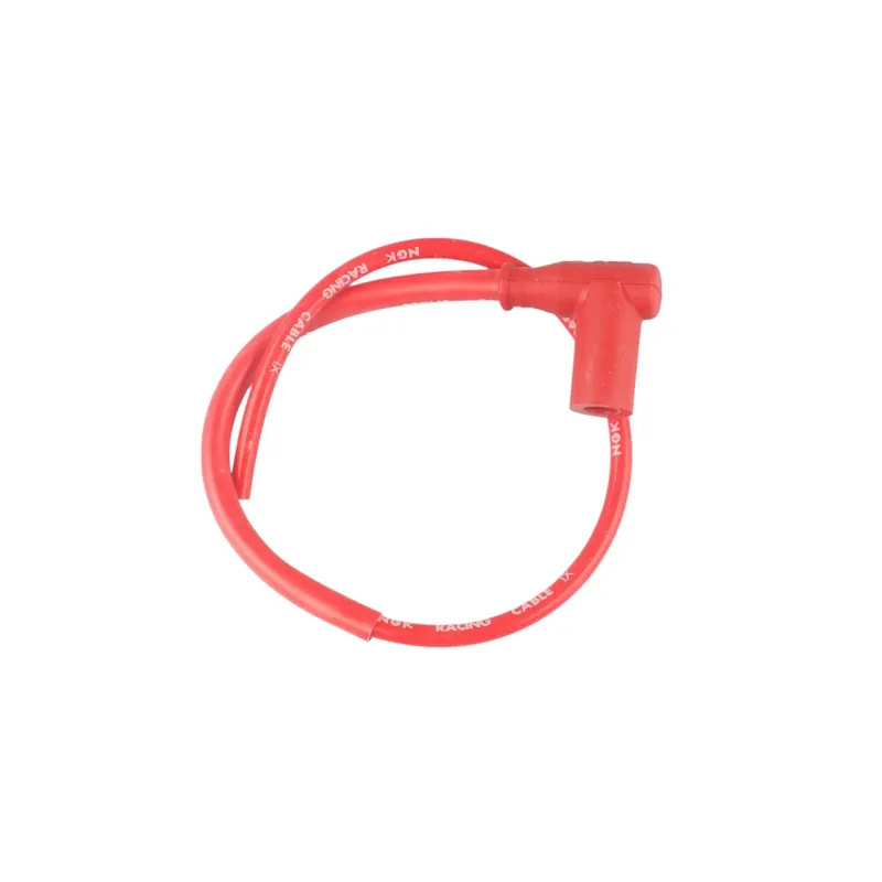 Spark plug connector NGK CR4 red with cable Racing Schnäppchen