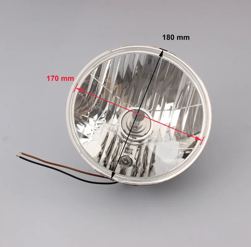 Bestseller Phare de lampe à réflecteur H4 insert 7 "170mm E-mark réflecteur de prisme