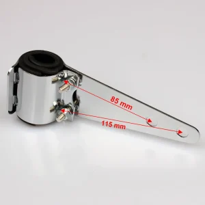 Support de phare support de phare UNIVERSAL chromé 30-38 mm tube de fourche Bestpreis