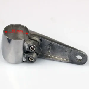 Solange Der Vorrat Reicht Soporte de lámpara de aluminio pulido UNIVERSAL 35 mm tubo de horquilla