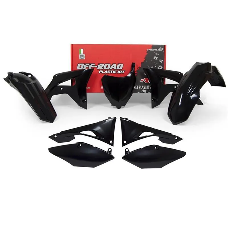 Plastikkit Honda CRF 450 17-20 / CRF 250 18-21 Schwarz 6tlg. Abverkauf
