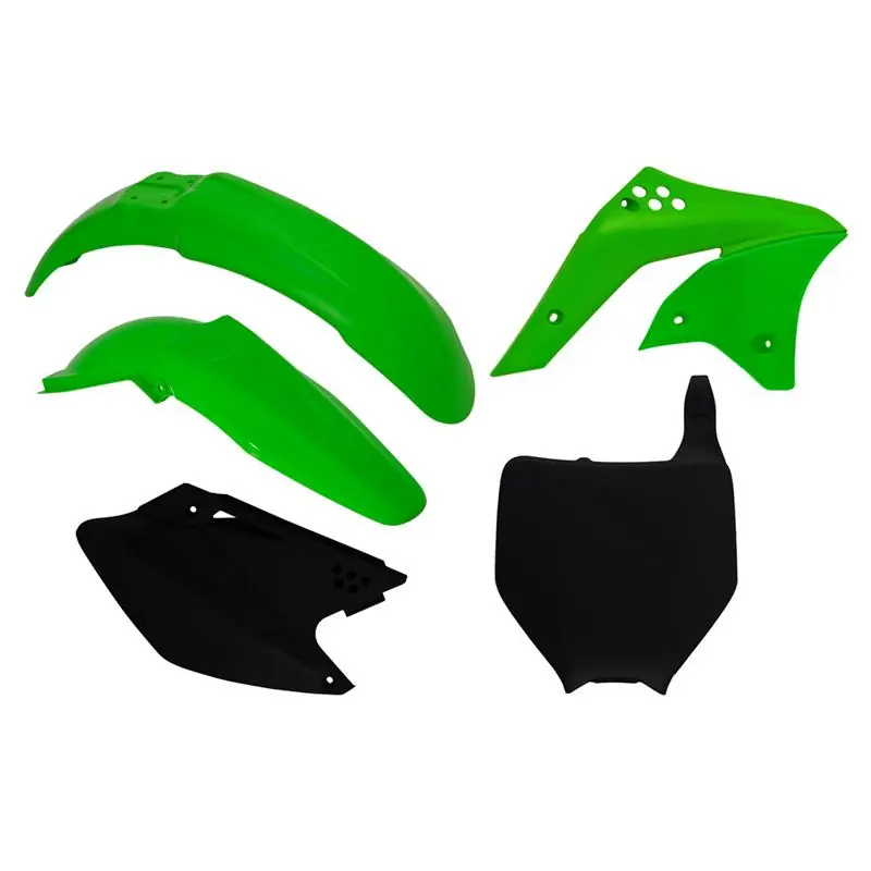 Plastikkit Kawasaki KXF 250 06-08Original Grün/Schwarz Solange Der Vorrat Reicht