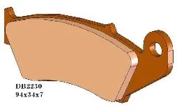 Bremsbeläge vorne Nissin Honda CRCRF / Kawasaki KX KXF / Suzuki RM RMZ / Yamaha YZ YZF Carbon Markenware