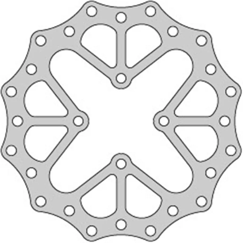 Quad Bremsscheibe hinten Yamaha YFZ 350 alle Bj., YFS 200 alle Bj., YFM 660 alle Bj., YFM 350 88-89 Garantierte Lieferung