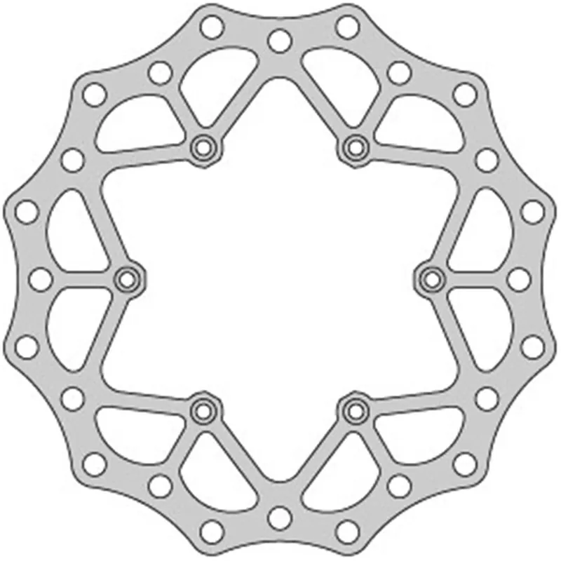 Bremsscheibe vorn Yamaha YZ125/250 01-15,YZF 250-450 01-,RM 125/250 88- Neue Kollektion