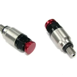 Gabelentlüfterset (KYB/ Showa) M5 – rot Edelstahl Super-Preis