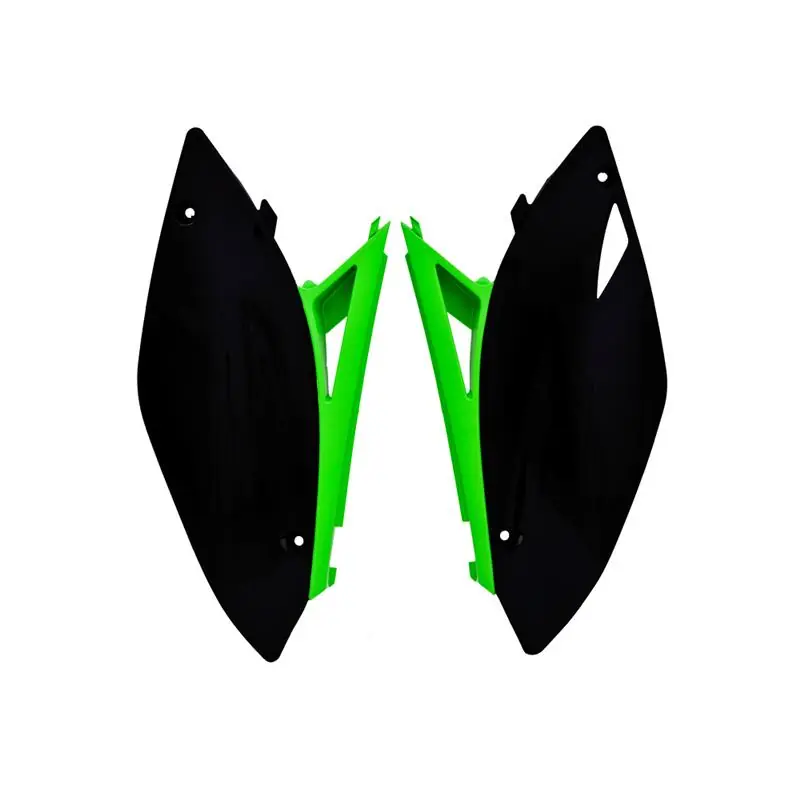 Kostenfreie Lieferung Seitenteile KXF 250 09-12 / 450 09-11 schwarz/grün