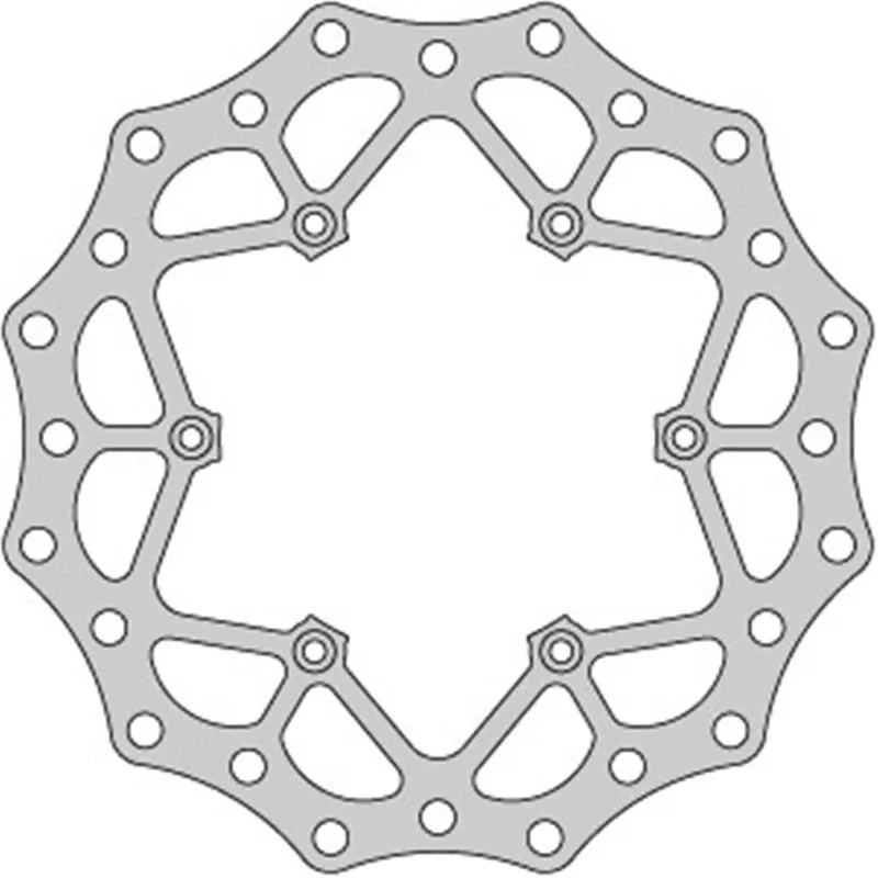 Kostenloser Versand Bremsscheibe vorn für KTM EXC/SX 98-, Husqvarna TE/FE/FC/TC 14-, GasGas 21-, Beta RR 13- 260mm