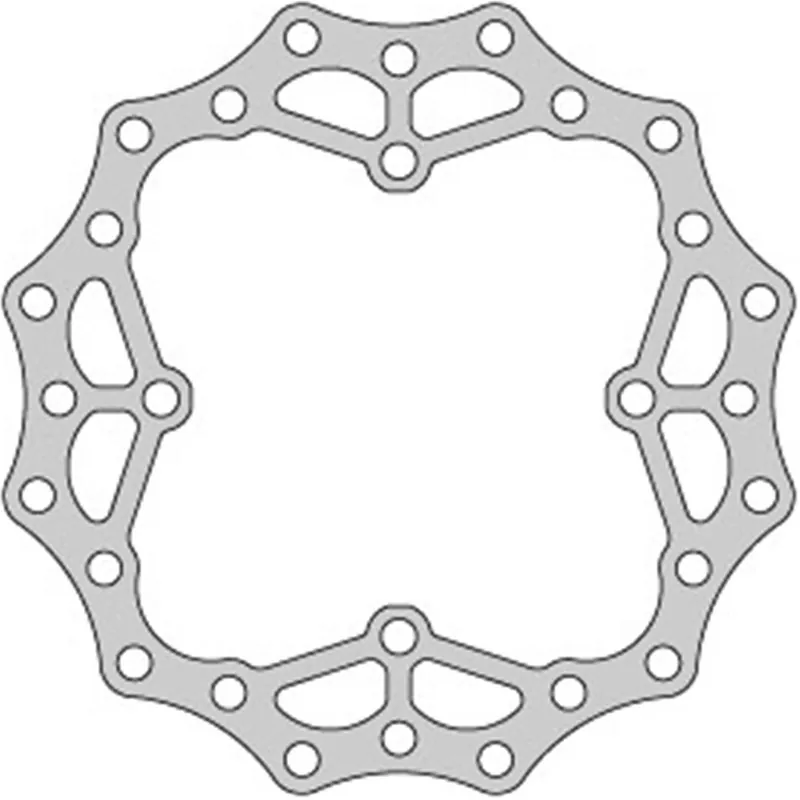 Schneller Versand Bremsscheibe hinten Suzuki RM-Z 450 05- / 250 07- 240mm