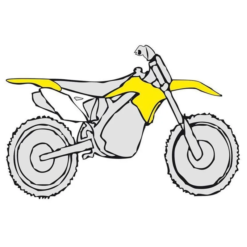 Geprüft Plastikkit RM 85 03- OEM Farbe