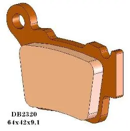 Preis Gesenkt Bremsbeläge hinten für KTM, Husqvarna 04- CARBON