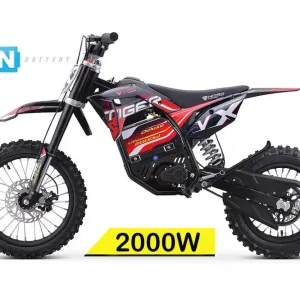 Tiger VX 2000W 60V LI-ION Electric Dirt Bike Kids Motorbike 14/12 Bestseller