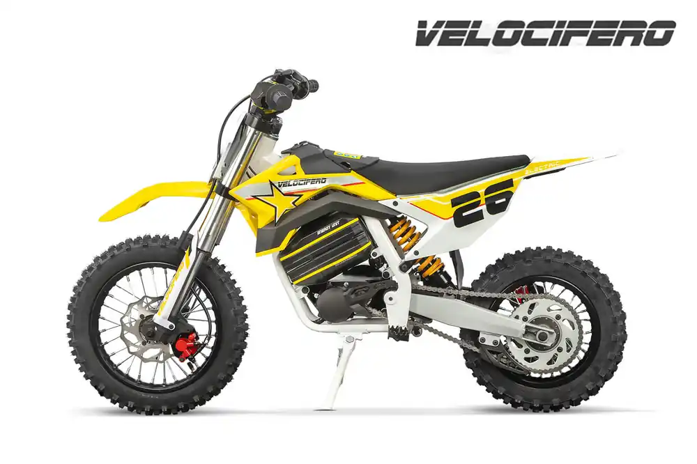 Velocifero 1000W 60V LI-ION Electric Dirt Bike Kids Motorbike 12/10 Kostenloser Versand