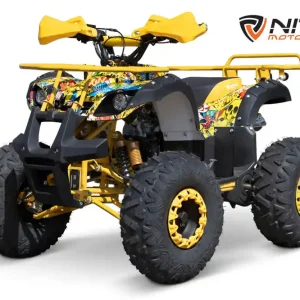 Billig Toronto RS8A 125cc Petrol Midi Quad Bike Graffiti Colors