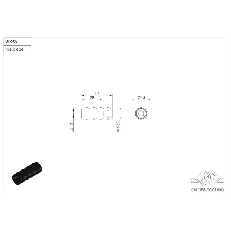 Sofort Bestellen GILLES TOOLING - FUSSSTÜCK SCHALTE SEITE UTR-08-B