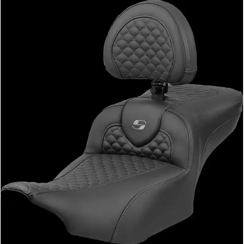 SADDLEMEN - SEAT ROADSOFA DRAGON DK GRAU STITCH Top-Preis