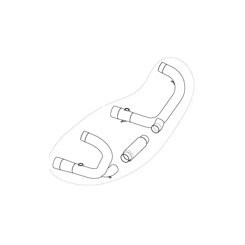 Sichere Zahlung AKRAPOVIC - KRÜMMER SS