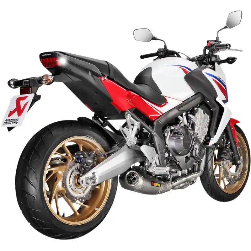 AKRAPOVIC - AUSPUFF SS/TI CB650F Abverkauf