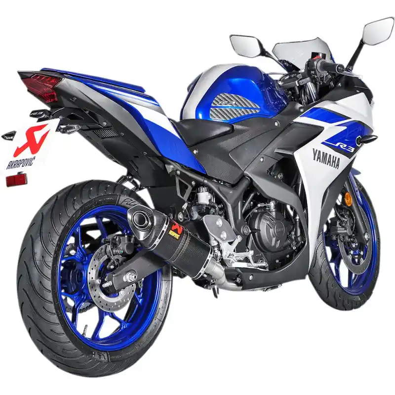 Sonderaktion AKRAPOVIC - AUSPUFF RAC SS/CF YZF-R3