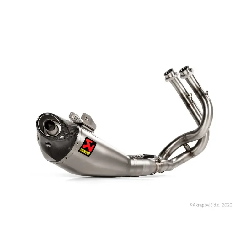 Echt AKRAPOVIC - AUSPUFF RAC SS/TI Z650