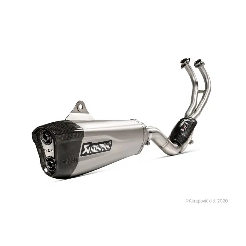 Zertifiziert AKRAPOVIC - AUSPUFF RAC SS/TI TMAX