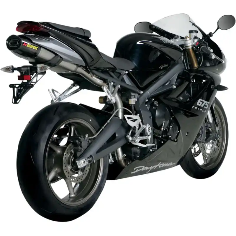 AKRAPOVIC - AUSPUFF TI DAYTONA 675 Echt