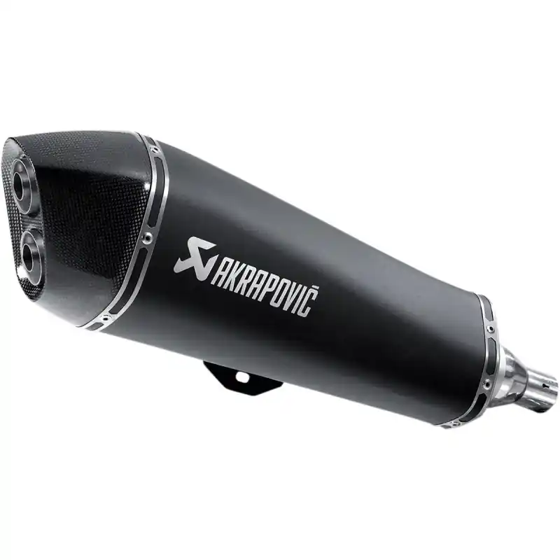 Gratis Versand AKRAPOVIC - AUSPUFF SS BLK PIA MP3