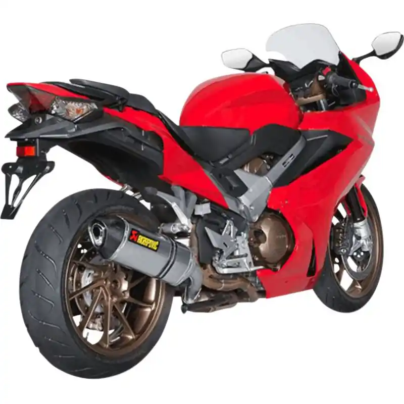 AKRAPOVIC - AUSPUFF TI/CF VFR800F 14 Kostenfreie Lieferung
