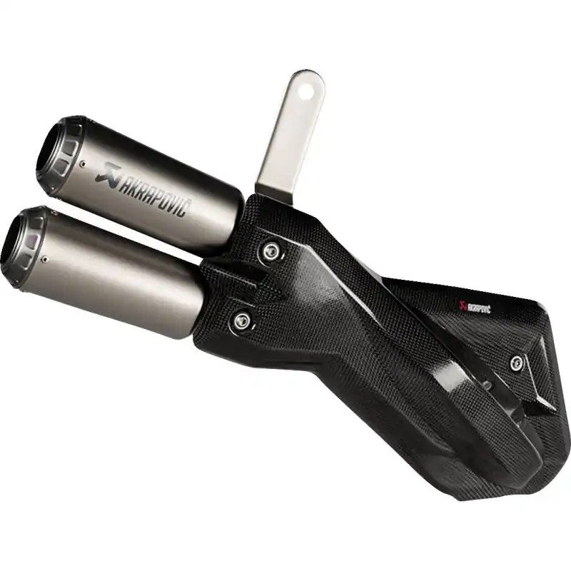 Ausverkauf AKRAPOVIC - AUSPUFF TI MULTISTRADA 950