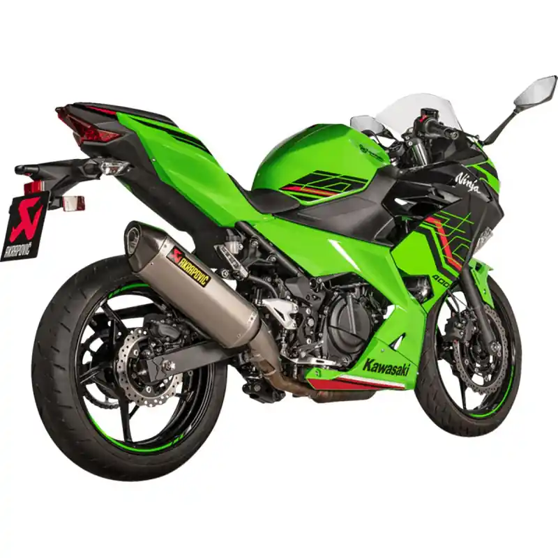 Neue Ware AKRAPOVIC - AUSPUFF TI/CF NINJA 400