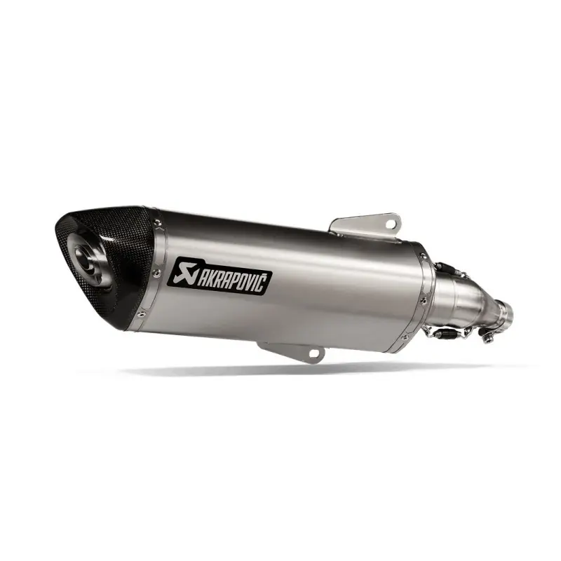 AKRAPOVIC - AUSPUFF SS/CF XMAX125 Abverkauf