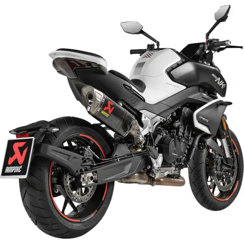 Direkt Vom Hersteller AKRAPOVIC - AUSPUFF SLIP-ON CF/TI CFMOTO 8