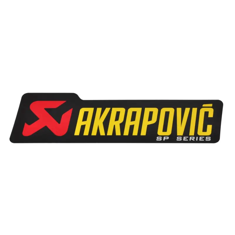 AKRAPOVIC - STICKER AKRAPOVIC 180 MM Finale Aktion
