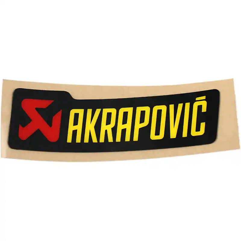 AKRAPOVIC - STICKER AKRAPOVIC 90X26.5 Kostenloser Versand