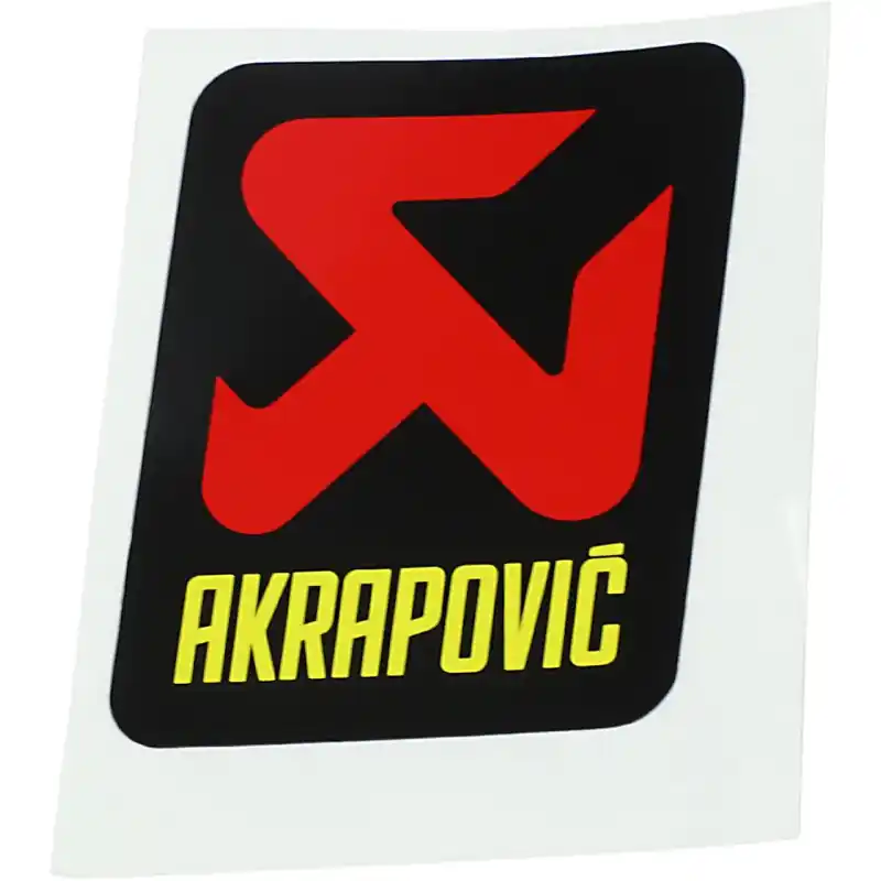 Nur Für Kurze Zeit AKRAPOVIC - STICKER AKRAPOVIC 57X60