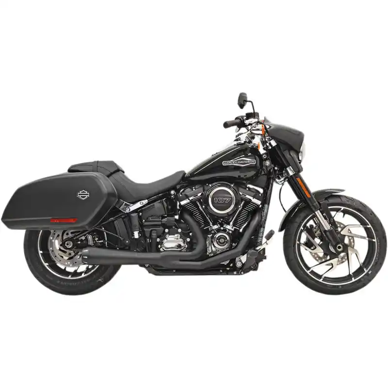 Bestseller BASSANI XHAUST - AUSPUFF RR 2:1 18+FLSB SCHWARZ