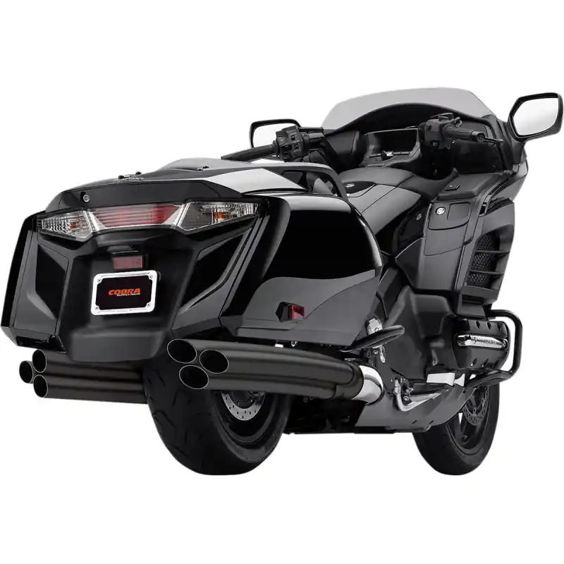 COBRA - AUSPUFFANLAGEN 6-6 SCHWARZ F6B Begrenztes Angebot