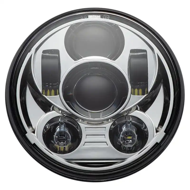 CUSTOM DYNAMICS - Scheinwerfer 5.75 LED CHROM Aktuell