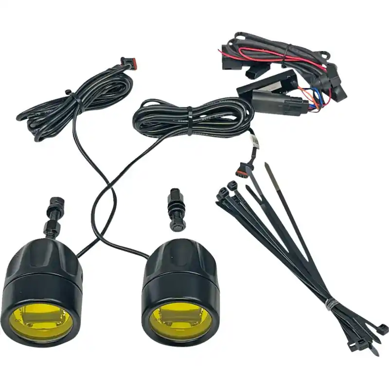 Kostenloser Versand CUSTOM DYNAMICS - NEBELSCHEINWERFER SCHWARZ/ GELB