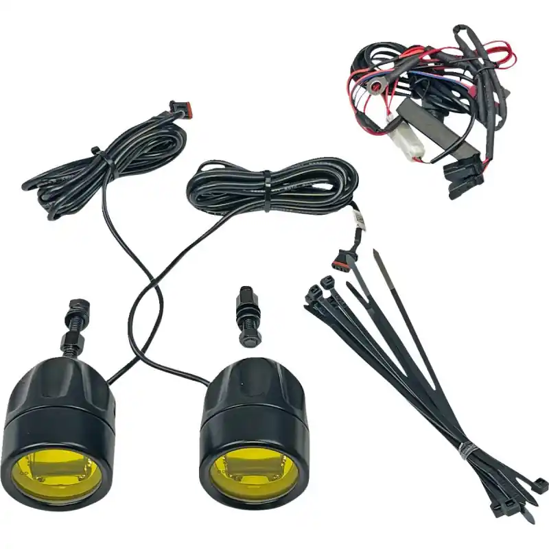 Must-Have CUSTOM DYNAMICS - NEBELSCHEINWERFER SCHWARZ/ GELB UNIV