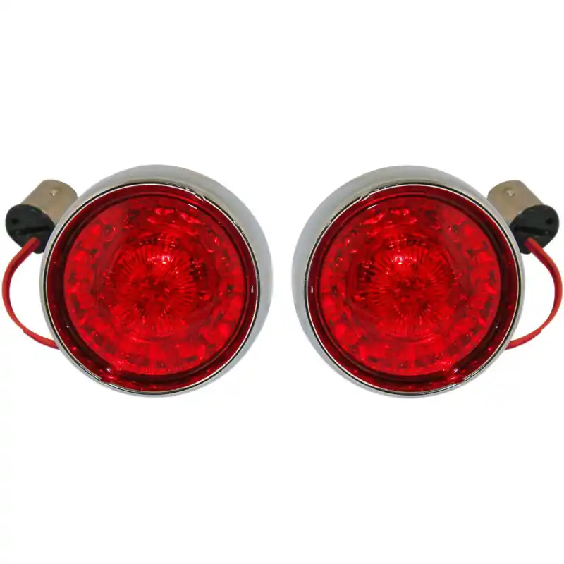 Sonderangebot CUSTOM DYNAMICS - SIGNAL BLLT 1157 ROT CHR