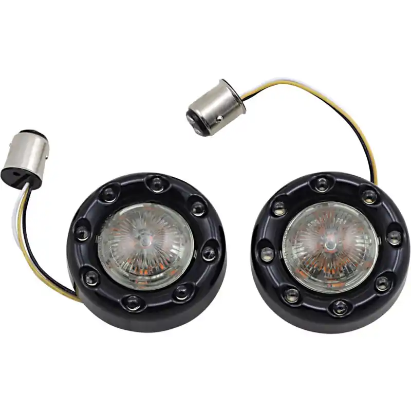 CUSTOM DYNAMICS - SIGNAL BLLT 1157 SCHWARZ/SMK Neuheit