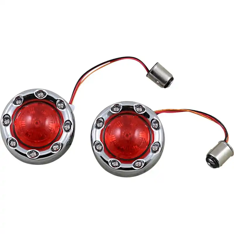 CUSTOM DYNAMICS - SIGNAL BLLT 1157 CHROM/ROT Kracherpreis