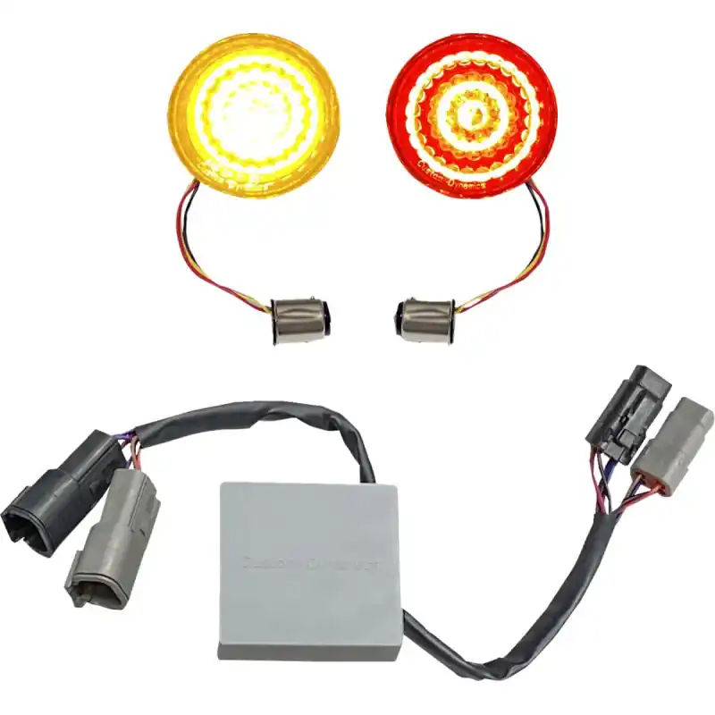 CUSTOM DYNAMICS - SIGNAL SMART BULLT AMBER/ROT Solange Der Vorrat Reicht