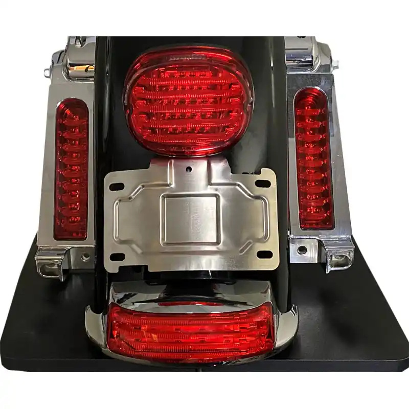 Finale Aktion CUSTOM DYNAMICS - MONTAGE NUMMERNSCHILD RELO FL CHROM