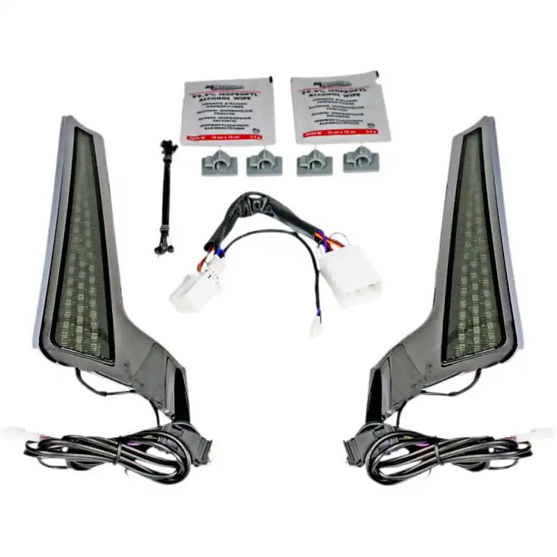 CUSTOM DYNAMICS - LICHT FASZIE 06-09CHROM/RAUCH Versand Am Gleichen Tag