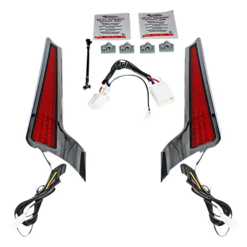 Top-Angebot CUSTOM DYNAMICS - LICHT FASZIE 06-09CHROM/ROT