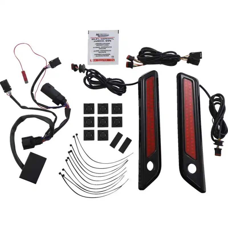 Billig CUSTOM DYNAMICS - LICHT DUAL SBAG HNGE RD/B