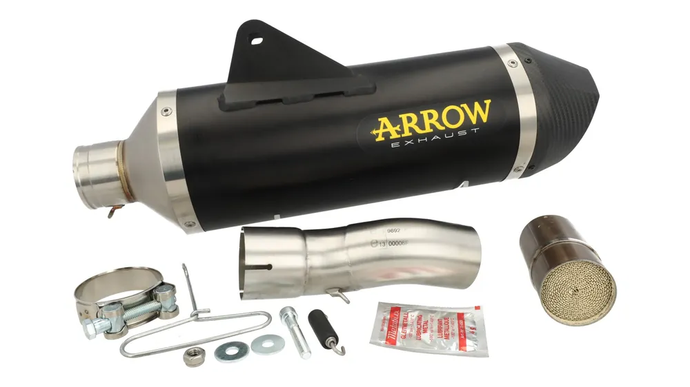 Neue Kollektion Slip- On Endschalldämpfer Arrow Race Tech