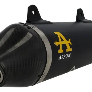 Slip- On Endschalldämpfer Arrow Thunder Black Line Markenware